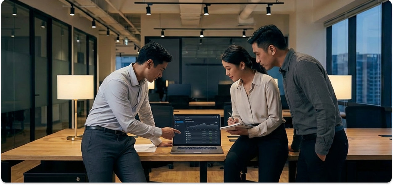 Team working